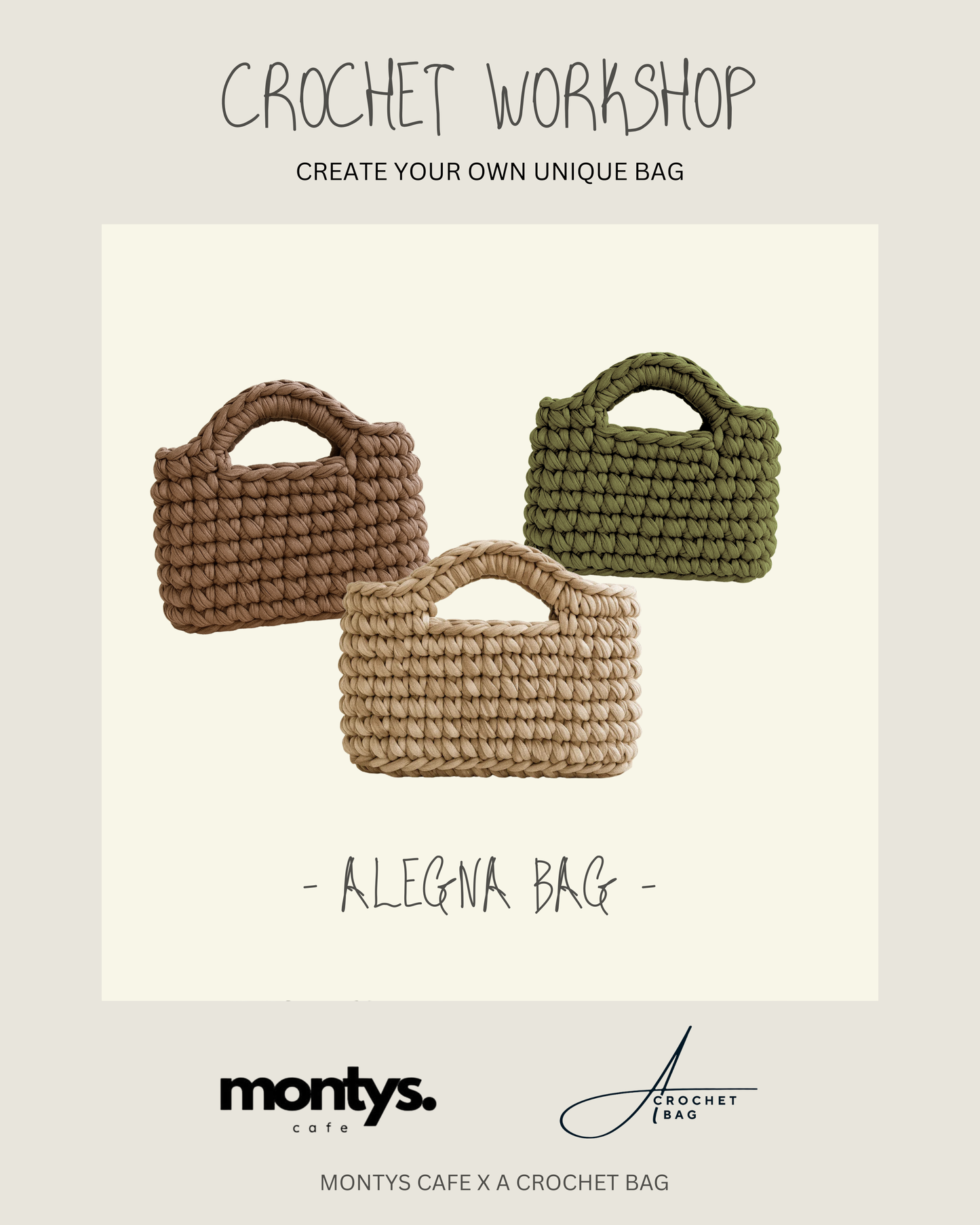 CROCHET & CAFÉ ✨ Workshop 24.01.2026 •PALMA•