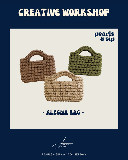 Crochet X Pearls&Sip✨ Workshop 21.12.2025 •NÜRNBERG-DE•