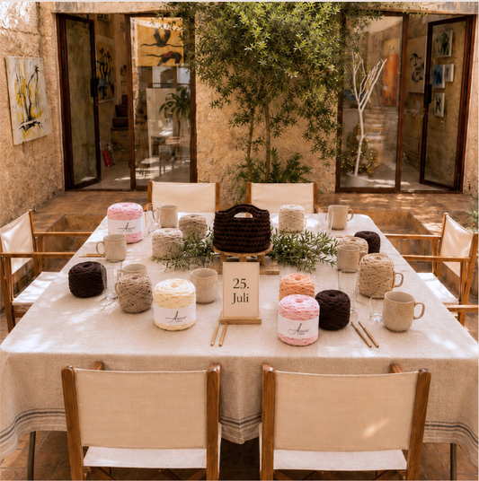 CROCHET WORKSHOP  25. Juli         •ARTÀ•