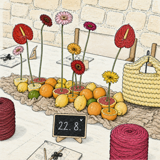 CROCHET WORKSHOP  22. August         •ARTÀ•